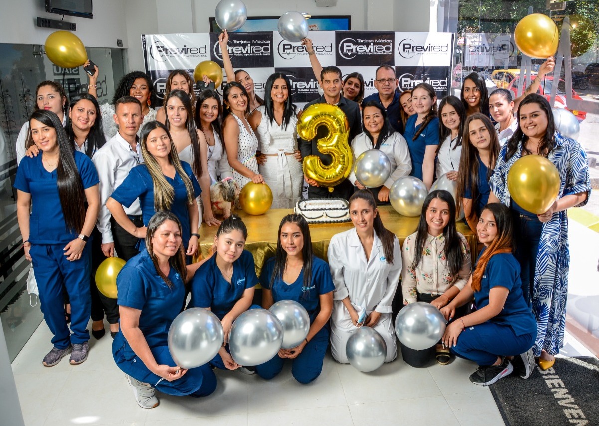 Clínica Especializada Previred Sede Pitalito Celebró 3 años de Aniversario