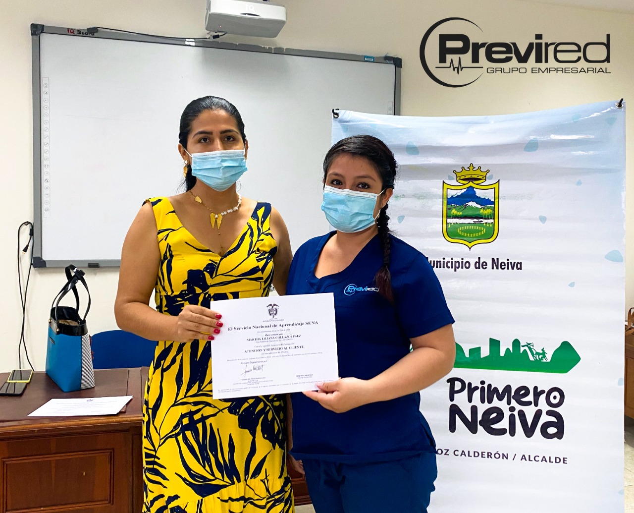Previred en alianza con la Alcaldía de Neiva y SENA capacitó a su equipo de colaboradores en Servicio y Atención al Cliente